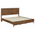 Century Modern - California King Platform Bed - Light Brown