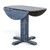 Marina - Drop Leaf Table - Ocean Blue