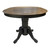 Carolina Crossing - Leg Table - Black