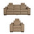 Armon - Sofa & Recliner - Brown