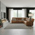 Chase - 6 Piece Sectional - Light Brown