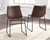 Centiar Two-tone Brown 5 Pc. Dining Room Table, 4 Upholstered Side Chairs