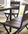 Kavara Medium Brown 5 Pc. Counter Table, 2 Barstools, 2 Double Barstools