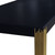 Empire - Table With 4 Chairs - Black