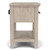 Bennett - One Drawer Nightstand - Frosted Gray