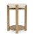 Sanibel - Chairside Table - Pale Oak