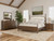 Calhoun - King Upholstered Bed - Whiskey Oak