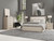 Alexis - King Upholstered Panel Bed - Latte Essence