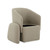 Accent Dining - Accent Storage Dining Chair With Casters - Sand