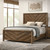 Biscayne - 5/0 Queen Headboard, Footboard, Slats - Sable
