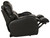Angelo - Leather Power Reclining Sofa - Black