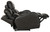 Angelo - Leather Power Reclining Sofa - Black