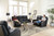 Angelo - Leather Power Reclining Sofa - Black