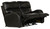 Angelo - Leather Power Reclining Loveseat - Black
