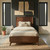 Century Modern - Platform Bed Rails - Satin Walnut