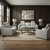 Archer - 3 Piece Living Room Set (Sofa With Loveseat & Recliner) - Hampstead Dove Fabric
