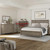 Rochelle Park - 3 Piece Bedroom Set (King Panel Bed, Dresser & Mirror) - Smokey Taupe
