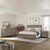 Rochelle Park - 4 Piece Bedroom Set (King Panel Bed, Dresser & Mirror, Night Stand) - Smokey Taupe