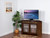 Santa Fe - Corner TV Console - Dark Brown