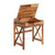 Havana - School Desk, X-Base - Light Brown