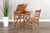 Havana - School Desk, X-Base - Light Brown