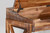 Havana - School Desk, X-Base - Light Brown