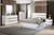 Paradox - 3/3 Twin Platform Bed Rails & Slats - White