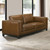 Sayer - Loveseat - Brown