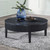 Tate - Round One Drawer Coffee Table - Black