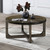 Kerby - Round Coffee Table - Dark Brown