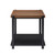 Linea - 3 Piece Occasional Set (1 Coffee & 2 End Tables) - Black / Brown