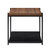 Linea - 3 Piece Occasional Set (1 Coffee & 2 End Tables) - Black / Brown