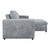 Finn - Storage Chaise - Gray