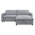 Finn - 2 Piece Sectional (LAF Sofa/Chaise) - Gray