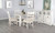 Marina - 54" Round Table - White Sand