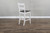 Carriage House - Ladderback Barstool - White / Dark Brown