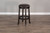 Scottsdale - 30" Swivel Stool With Cushion Seat - Dark Brown / Black