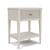 Carmella - One Drawer Accent Nightstand - Pebble Oak