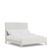 Carmella - King Upholstered Footboard - Pebble Oak