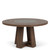 Delia - Round Dining Table - Nouveau Walnut