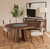 Delia - Round Dining Table - Nouveau Walnut
