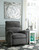 Mcteer Charcoal Power Recliner