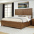 Devonshire - 5/0 Queen Footboard & Roll Out Slats - Cognac