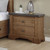 Augusta - Two Drawer Nightstand With USB Port - Rustic Brown