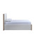 Anika - 6/0 Western King Bed Only - White / Natural