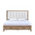 Anika - Storage 6/6 Eastern King Bed Only - White / Natural