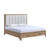 Anika - Storage 6/0 Western King Bed Only - White / Natural