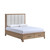 Anika - Storage 5/0 Queen Bed Only - White / Natural