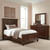 Rustic Traditions - 3 Piece Bedroom Set (Full Panel Bed, Dresser & Mirror) - Rustic Cherry