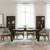 Cascade Falls - 5 Piece Rectangular Dining Table Set - Satin Espresso